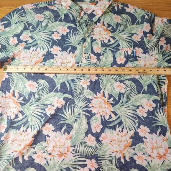 Chubbies Floral Hawaiian Shirt 2XL - Picture 7 of 8